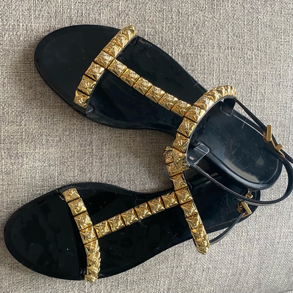 Stuart Weitzman Jelly sandals size 8